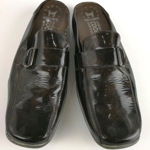 Mephisto Scuffs Brown Patent Leather Women's 7US